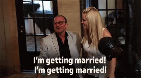 Sometimes you just 'know. . Getting married gif